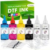 Recarga De 600 Ml De Tinta Dtf Cendale Premium Para Epson Et-8550, Xp-1