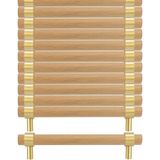 Armário De Cozinha Com Alças De Madeira Natural Foxwake 15cm 12set