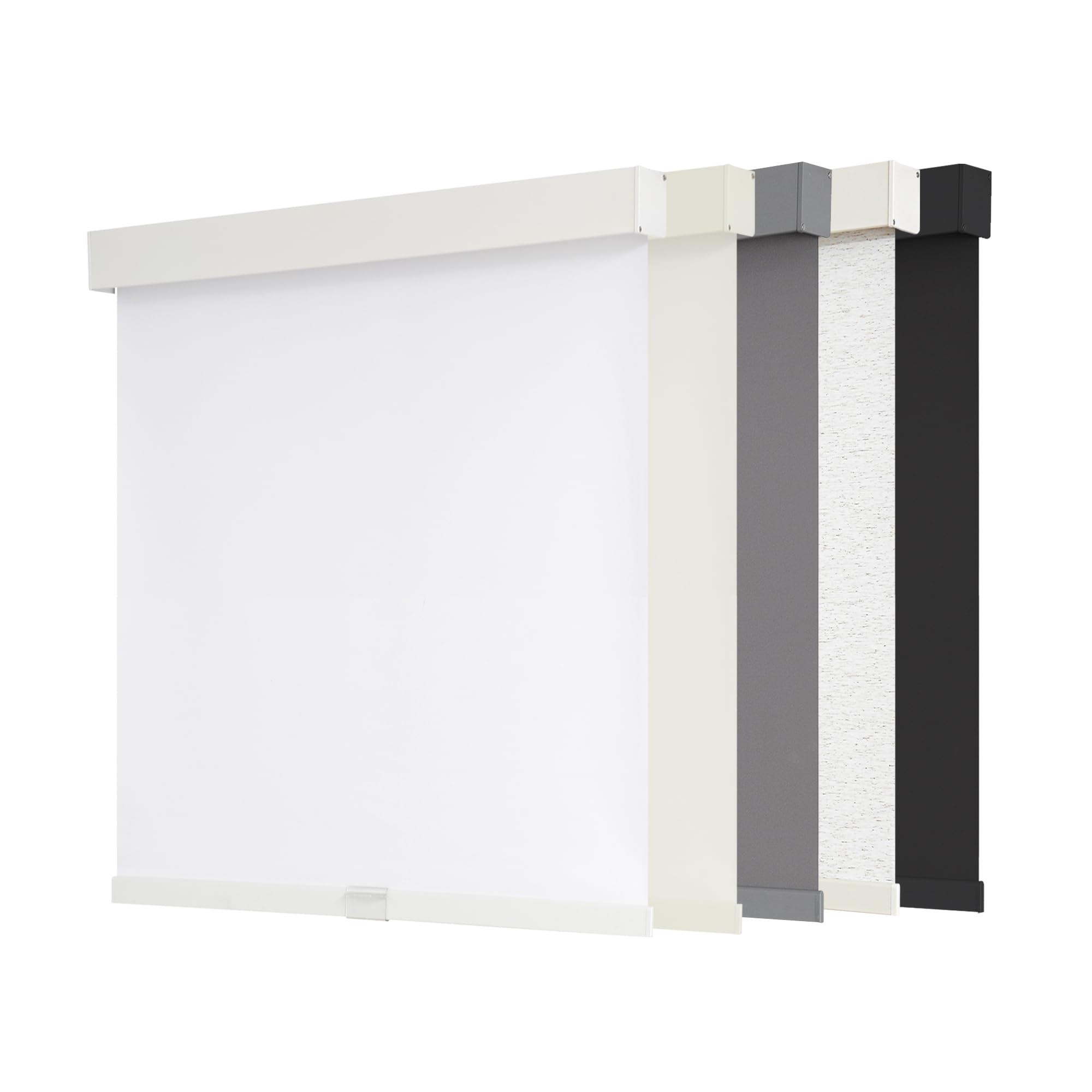Roller Shades Aosky 100% Blackout Sem Fio 21x72cm, Branco