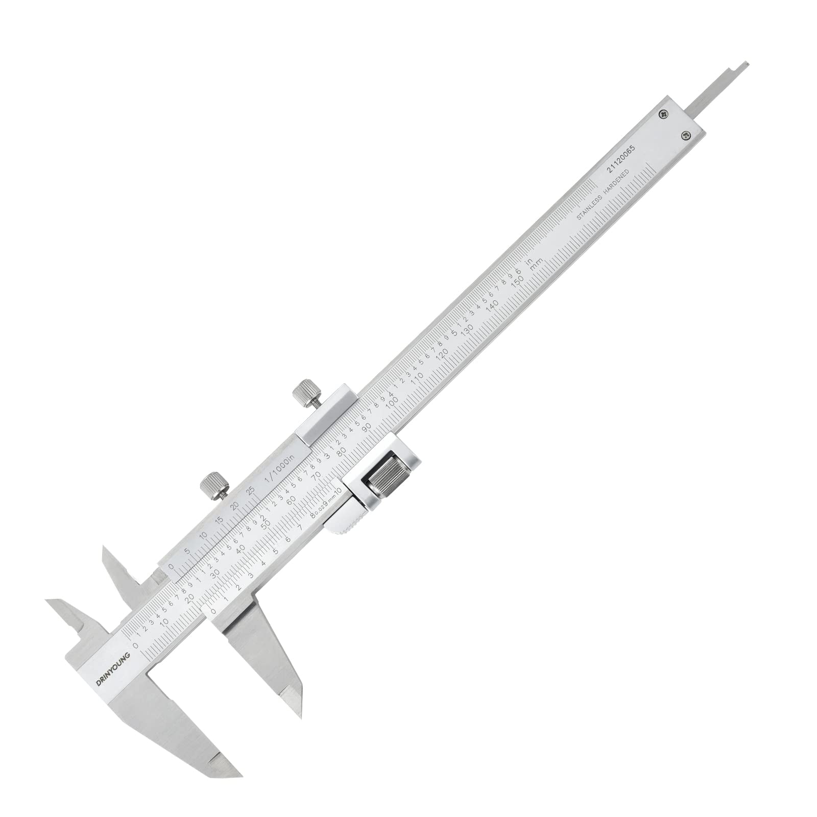 Caliper Vernier Drinyoung De Aço Inoxidável 0-150mm/0-6"
