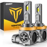Lâmpadas De Neblina Termitor H11/h9 33000lm 6500k Brancas (pacote Com 2)