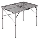 Mesa De Grelha Dobrável Redcamp De Alumínio De 3 Pés Para Acampamento E Churrasco