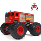 Caminhão De Bombeiros Com Controle Remoto Wowrc Para Crianças De 3 A 5 Anos Vermelho