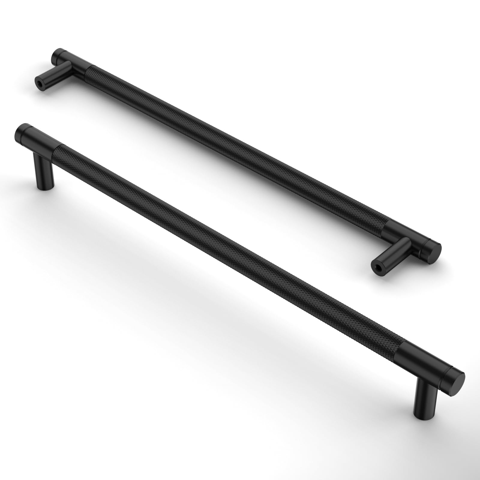 Cabinet Pulls Asidrama Matte Black, Pacote Com 10 Polegadas (254 Mm)