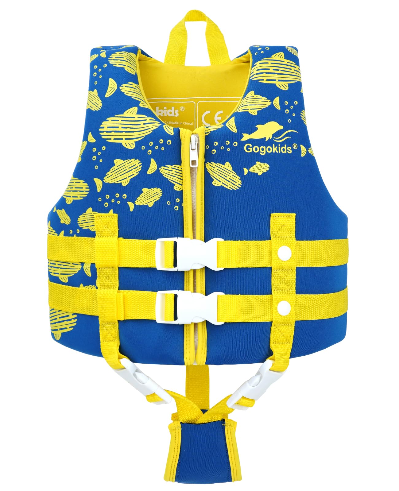Colete De Natação Gogokids Kids Float Jacket, Roupa De Banho Para Meninos E Meninas