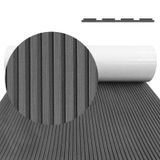 Revestimento De Barco Hzchione Eva Foam Cinza Escuro 240x40cm Antiderrapante