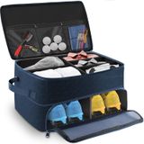 Organizador De Baús De Golfe Yirilan, 2 Camadas, Impermeável, Azul Grande