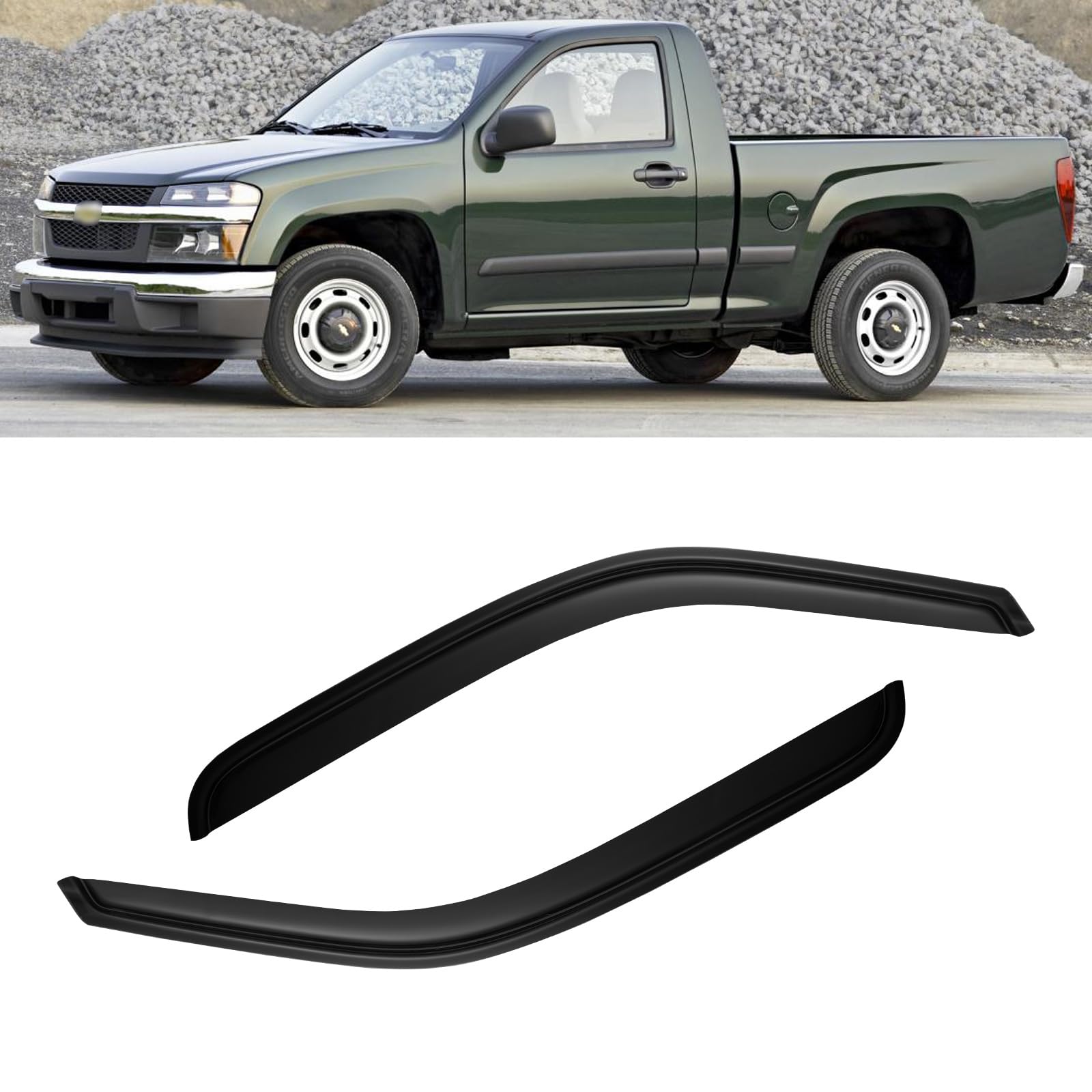 Viseiras De Janela Cmvt Auto Para Chevy Silverado &amp; Sierra 1999-2006