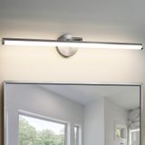 Luminária De Banheiro Kaisite Brushed Nickel Led 24w 30cm