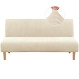 Capa De Futon, Capa De Sofá-cama Elástica H.versailtex, Capa De Sofá-cama Natural