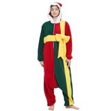 Pijamas Para Casa Onesie Deley Com Estampa De Natal Para Adultos