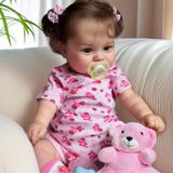 Baby Doll Jizhi Lifelike Realistic Newborn 50 Cm Com Caixa De Presente