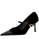 Sapatos De Salto Alto Baobeijiadao Para Mulheres Com Salto Agulha