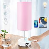 Candeeiro De Mesa Yarra-decor Atualizado De Cabeceira Com Porta De Carregamento Usb