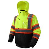 Jaqueta Bomber De Segurança De Inverno Jksafety Hi-vis Para Homens E Mulheres
