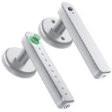Fechadura De Porta Com Impressão Digital Ironzon Door Knob Keyless Entry Silver