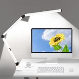 Lâmpada De Mesa Led Micomlan Dual Light Swing Arm 4 Cct 5 Brightness