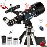 Telescópio Free Soldier Para Crianças/adultos Astronomia 70mm