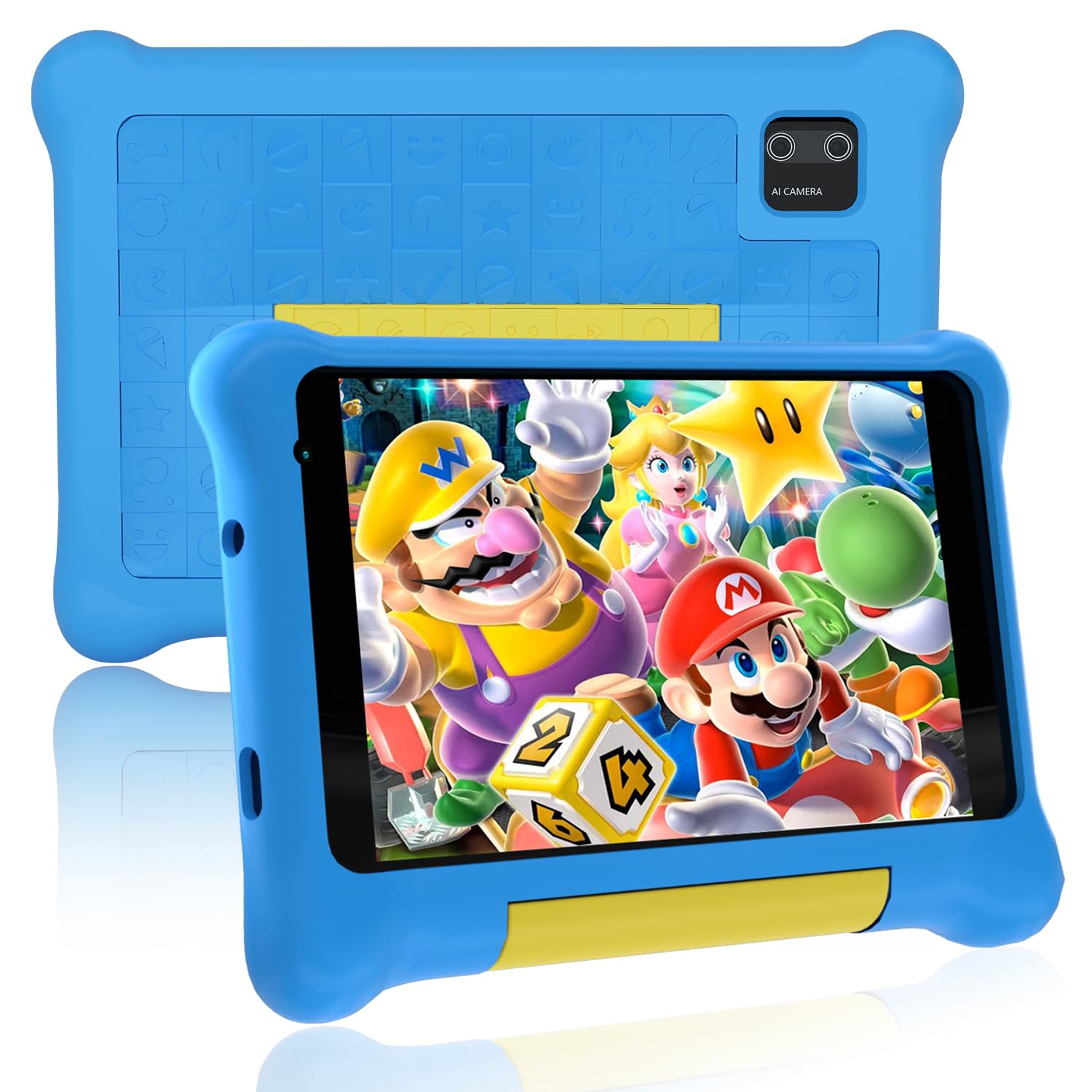 Tablet Infantil Zofywnas 7 Polegadas Android 13 32gb Rom 128gb Azul