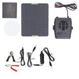 Aquecedor De Painel Solar Treasurecave 20w Para Galinheiro