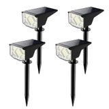 Refletor Solar Sjuedeng 64 Leds 1000 Lúmens Ip66 À Prova D&#39;água