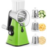 Ralador De Queijo Reemix Rotary Com 3 Lâminas De Aço Inoxidável