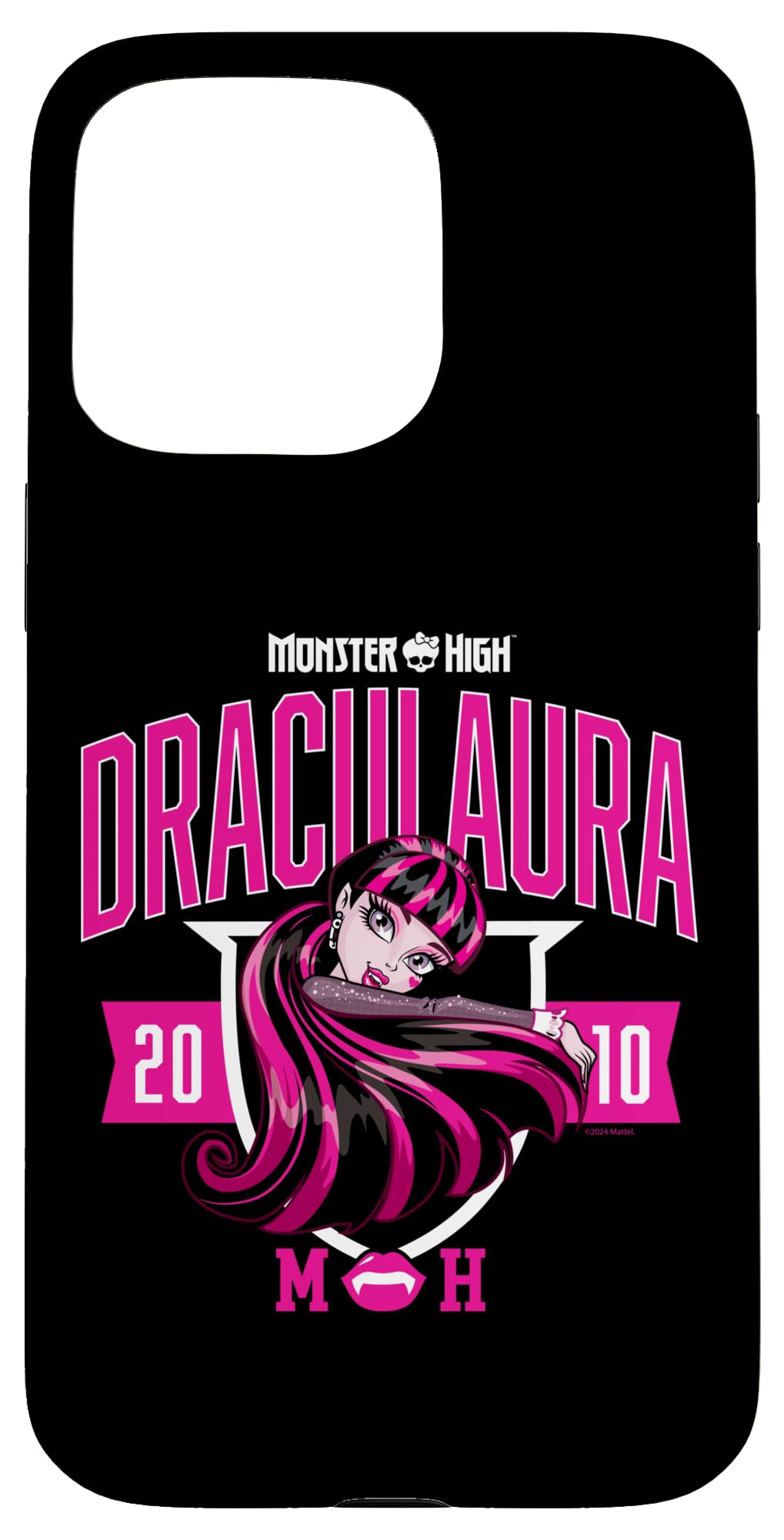 Capa Para Celular Monster High Draculaura Collegiate Iphone 15 Pro Max