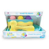 Brinquedo Infantil Martelinho Poli Baby Didático Polibrinq