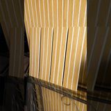 Kit 40 Unidades - Revestimento Ripado Placa Mdf Painel Decorativo 45 X 11 Cm
