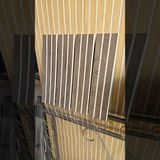 Kit 40 Unidades - Revestimento Ripado Placa Mdf Painel Decorativo 45 X 11 Cm