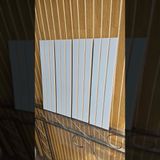 Kit 40 Unidades - Revestimento Ripado Placa Mdf Painel Decorativo 45 X 11 Cm