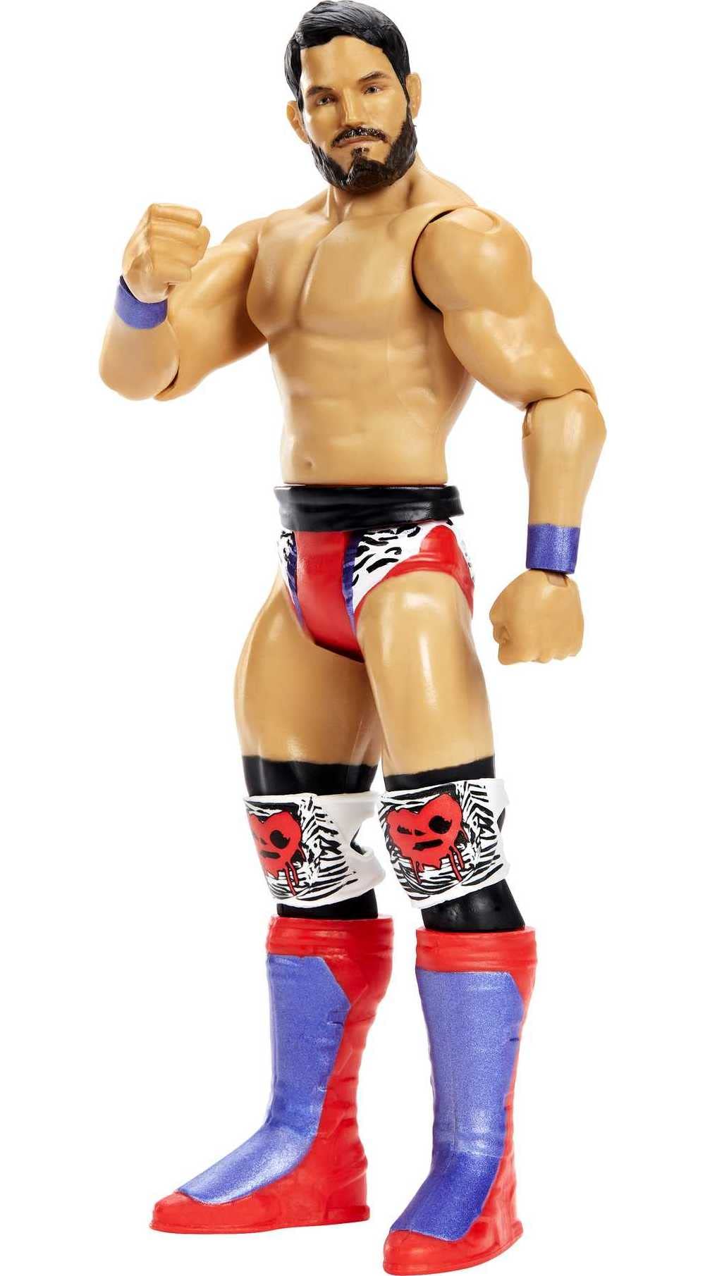 Boneco De Ação Mattel Wwe Johnny Gargano De 6 Polegadas Com 10 Pontos