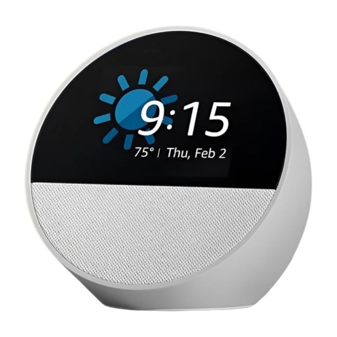 Amazon Echo Spot White Com Assistente Alexa - Carrefour
