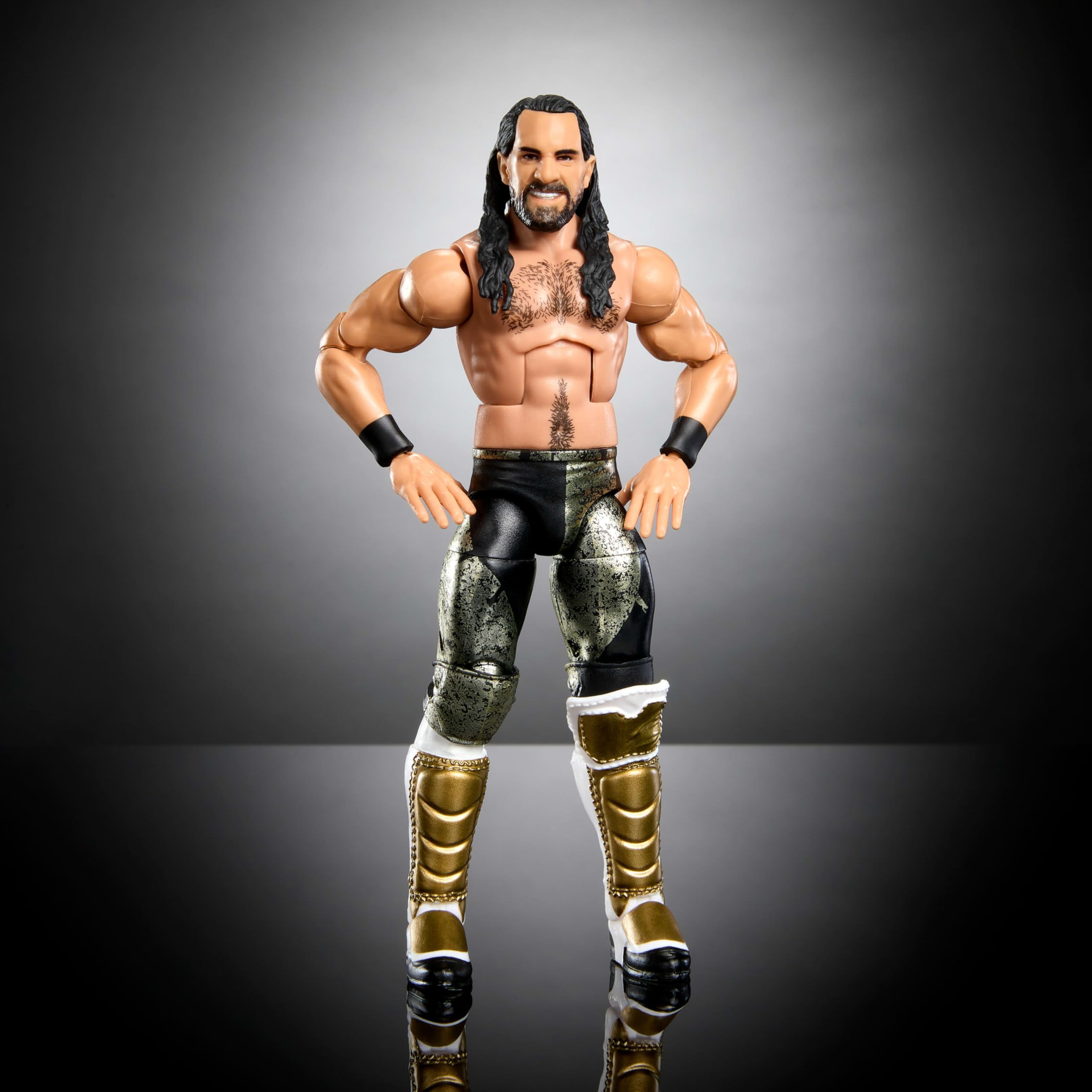 Boneco De Ação Mattel Wwe Top Picks Elite Seth Rollins De 6