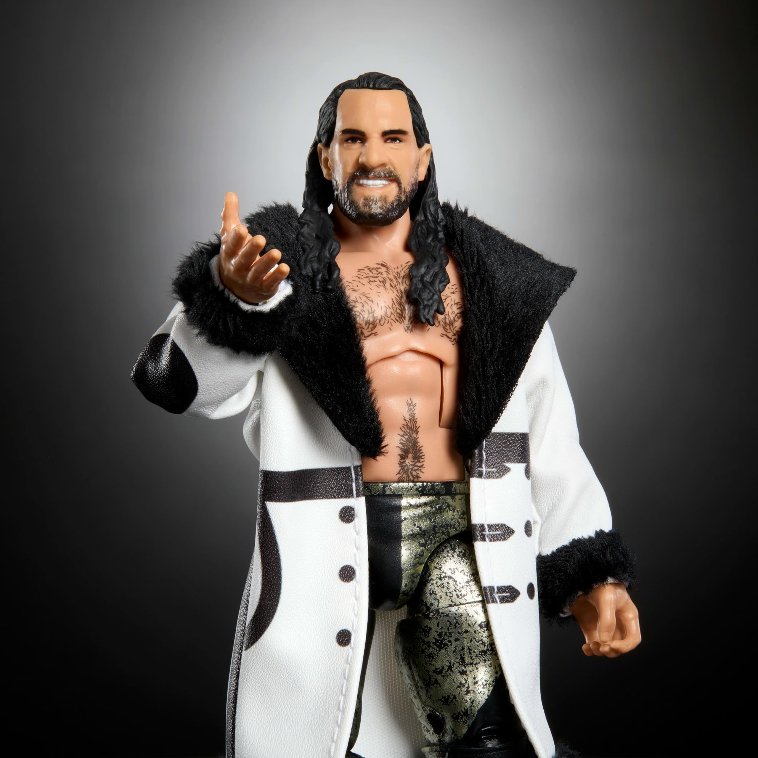 Boneco De Ação Mattel Wwe Top Picks Elite Seth Rollins De 6