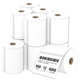 Etiquetas De Impressora Térmica Anylabel 4x3 Para Envio De 12 Rolos