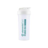Coqueteleira Pense Como Atleta 600ml Branca