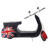 Moto Londres Modelo Vespa Vintage Retro De Metal Fundido