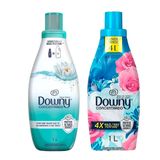Kit 2 Amaciantes Downy Brisa De Verão E Agua Fresca 1l Cada
