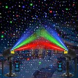 Projetor A Laser De Natal Luzes Honoson Rgb Com Controle Remoto