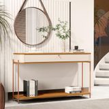 Bancada Baton Rouge Off White Nature Bronze