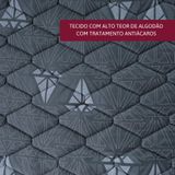Colchão De Espuma Casal Orthocrin Diamante D33 Medidda Especial 128x188x20 Espuma Certificada