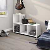 Estante Para Livros Em L Multiuso E1717 Branco