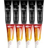 Kit 5 Gel Cartilagem De Tubarão 150g 4 Pomada Milagrosa 150g