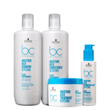 Kit Schwarzkopf Professional Bc Bonacure Clean Performance Moisture Kick Quarteto Hydration (4 Produtos)