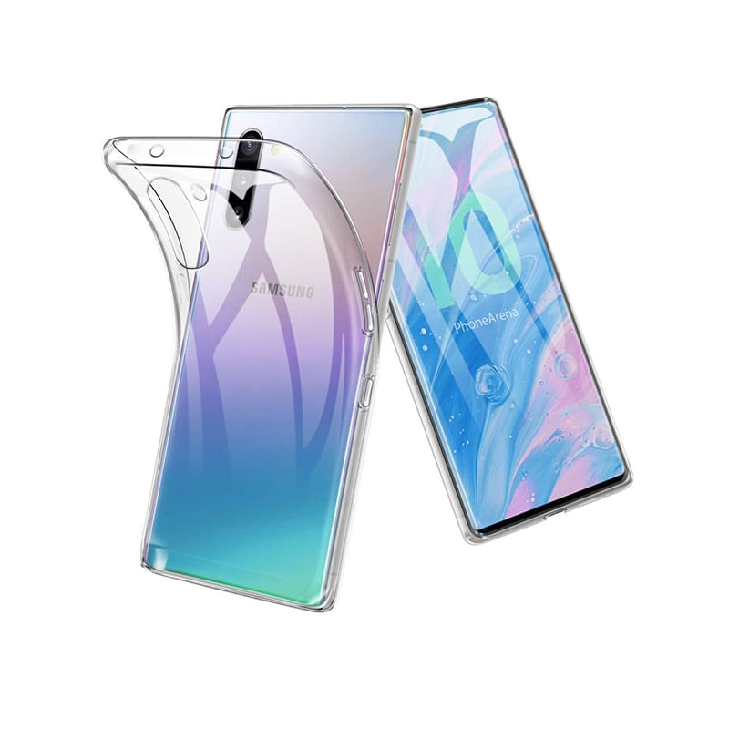 Capa De Telefone Samsung Galaxy Note 10 Transparente Para Pc/tpu