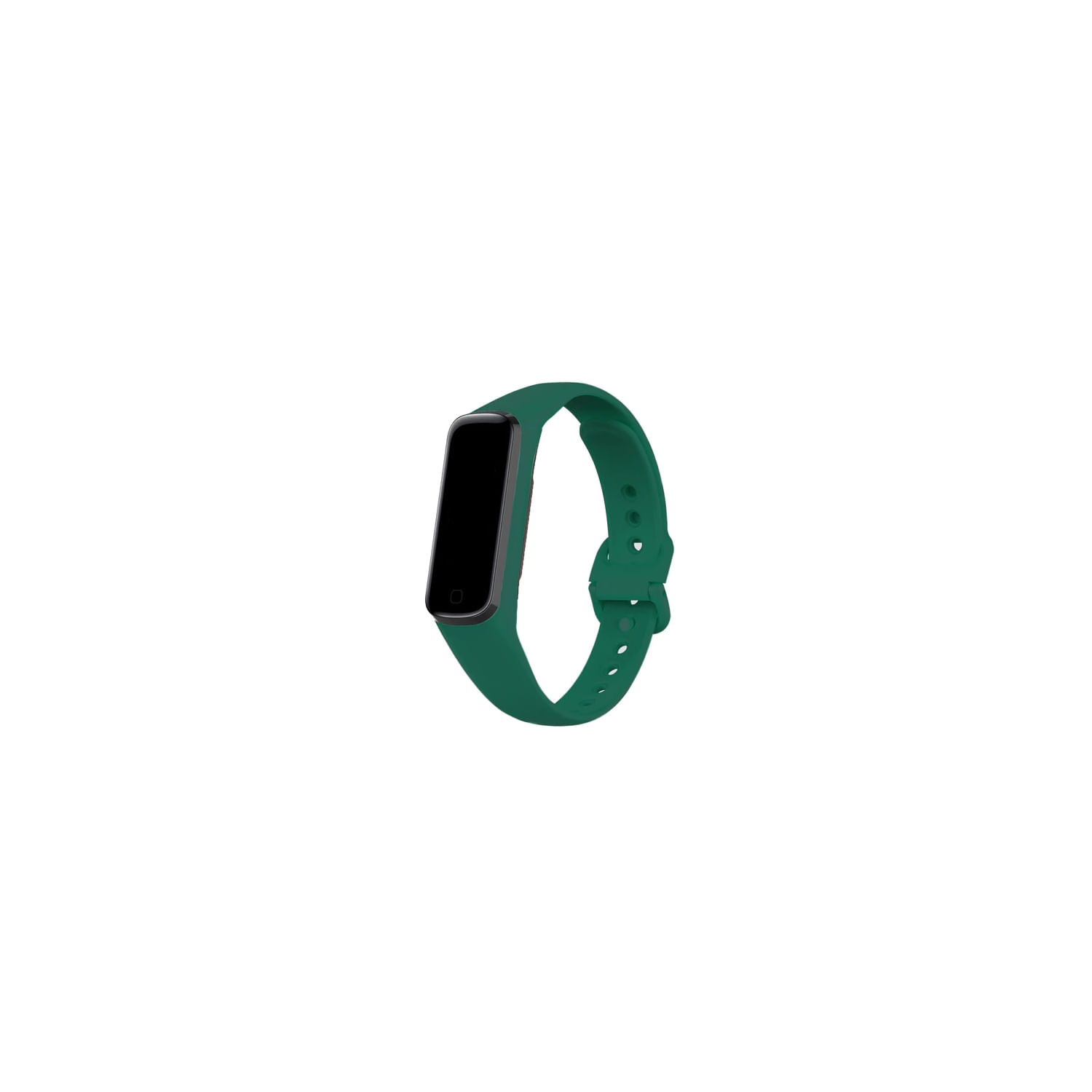 Pulseira De Silicone Para Samsung Galaxy Fit 2 R220 - Cinza Militar