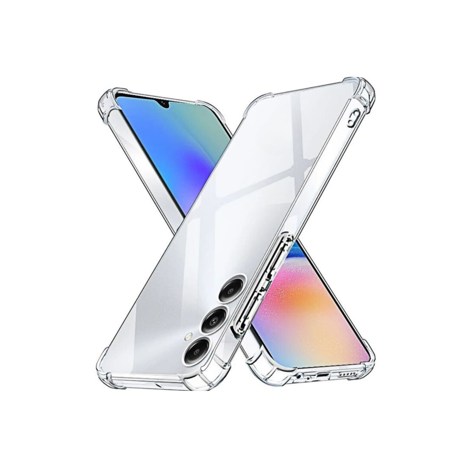 Capa Reforçada Transparente Para Samsung Galaxy A05s