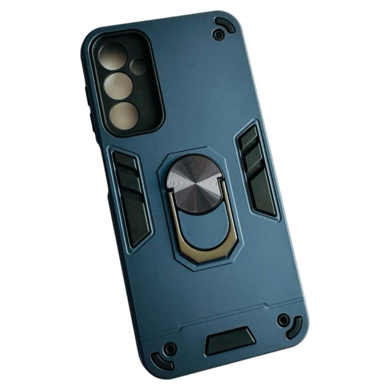 Capa Ring Anti-knock Azul Marinho Para Samsung A24