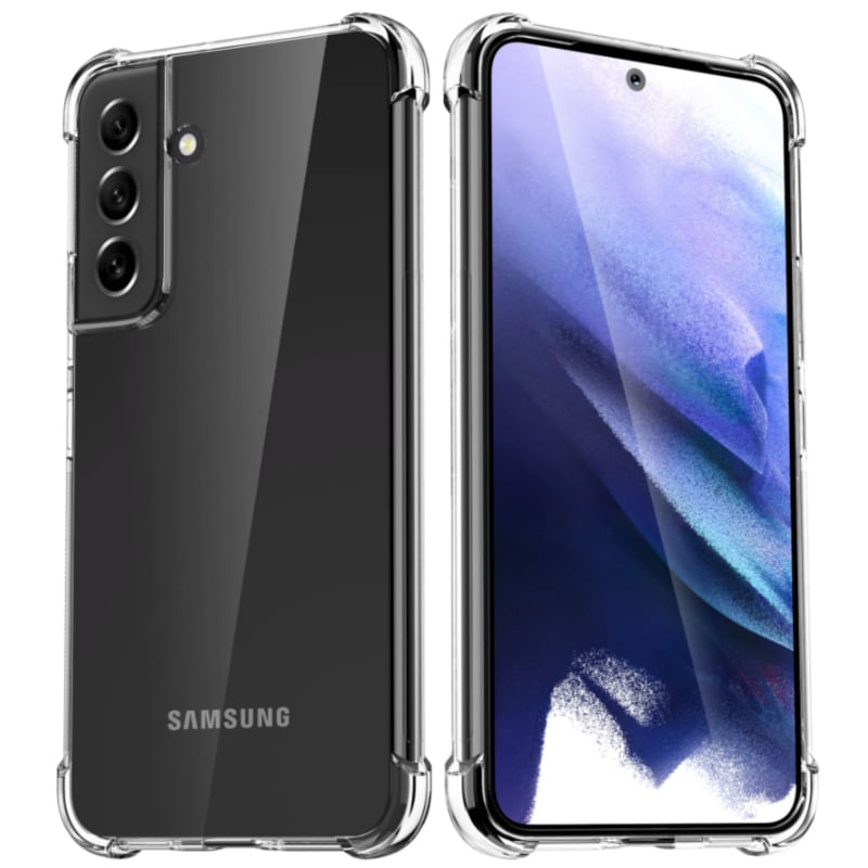 Capa De Telefone Samsung Galaxy S22 Plus Transparente Pc/tpu